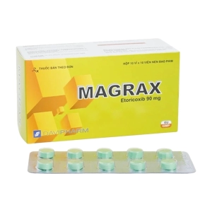 Magrax 90mg Davipharm 10 vỉ x 10 viên (Etoricoxib)