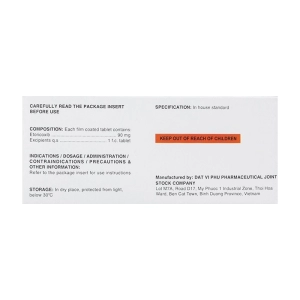 Magrax 90mg Davipharm 10 vỉ x 10 viên (Etoricoxib)