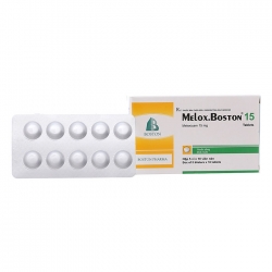 Melox.Boston 15 Boston Pharma 5 vỉ x 10 viên (Meloxicam) Melox.Boston 15 Boston Pharma 5 vỉ x 10 viên (Meloxicam)