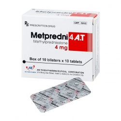 Metpredni 4 A.T An Thiên 10 vỉ x 10 viên