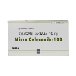 Thuốc kháng viêm Micro Celecoxib 100mg, Hộp 30 viên 