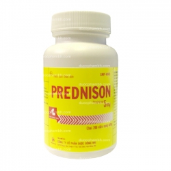 Thuốc kháng viêm PREDNISOLON - Prednisolon 5mg