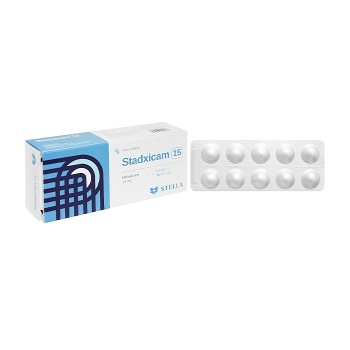 Stadxicam 15 Stellapharm 3 vỉ x 10 viên Stadxicam 15 Stellapharm 3 vỉ x 10 viên