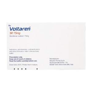 Voltaren SR 75mg Novartis 10 vỉ x 10 viên