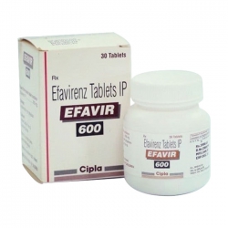 Thuốc kháng virus Cipla Efavir 600, Hộp 30 viên