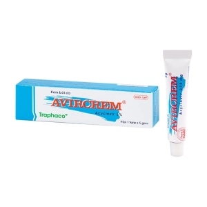 Avircrem Traphaco 5g - Kem bôi kháng virus Herpes  Avircrem Traphaco 5g - Kem bôi kháng virus Herpes