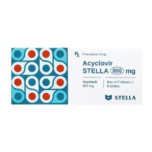 Acyclovir Stella 800mg 7 vỉ x 5 viên (Acyclovir)