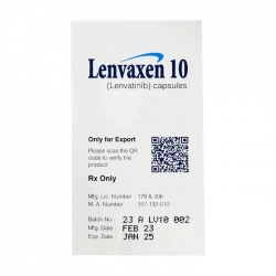 Thuốc ung thư  Lenvaxen 10mg, Hộp 30 viên