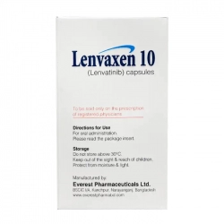 Thuốc ung thư  Lenvaxen 10mg, Hộp 30 viên