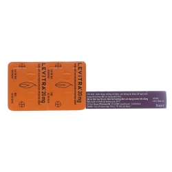 Thuốc Levitra 20mg, Hộp 4 viên