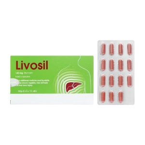 Livosil 140mg Aconitum 8 vỉ x 15 viên (Silymarin)