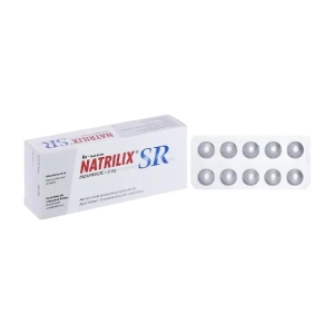 Natrilix SR 1.5mg Servier 3 vỉ x 10 viên (Indapamide)