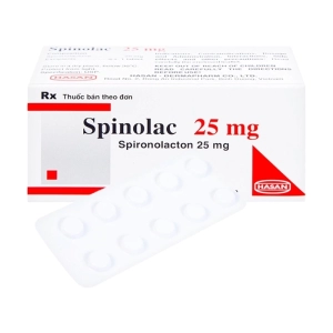Spinolac 25mg Hasan 10 vỉ x 10 viên Spinolac 25mg Hasan 10 vỉ x 10 viên