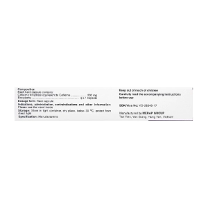 Mecefix-B.E 200mg Merap 2 vỉ x 10 viên Mecefix-B.E 200mg Merap 2 vỉ x 10 viên