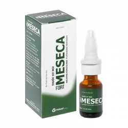 Meseca Fort Merap 60 liều - Thuốc xịt mũi trị viêm mũi dị ứng