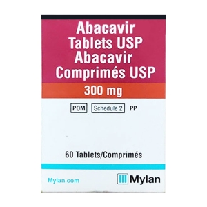 Abacavir Tablets USP 300mg Mylan 60 viên Abacavir Tablets USP 300mg Mylan 60 viên