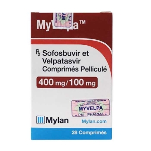 Thuốc Mylan MyVelpa 400mg/100mg, Chai 28 viên