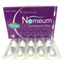 Thuốc NEMEUM 20 - Esomeprazol 20mg điều trị trào ngược dạ dày và loét dạ dày Thuốc NEMEUM 20 - Esomeprazol 20mg điều trị trào ngược dạ dày và loét dạ dày