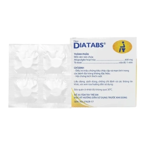 New Diatabs 600mg United International Pharma 25 vỉ x 4 viên
