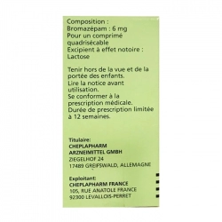 Lexomil 6mg Cheplapharm 30 viên Lexomil 6mg Cheplapharm 30 viên