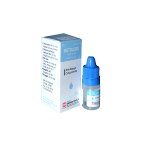 Thuốc nhỏ mắt Ketolerg, Chai 5ml