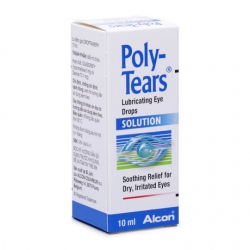 Thuốc nhỏ mắt trị khô mắt Polytears 10ml Thuốc nhỏ mắt trị khô mắt Polytears 10ml