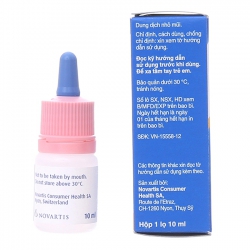 Thuốc nhỏ mũi làm giảm nghẹt mũi Otrivin 0.05% 10ml ( Nhỏ giọt )