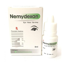 Thuốc nhỏ mũi, mắt, tai Nemydexan 8ml