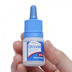 Thuốc nhỏ mũi trị nghẹt mũi Otrivin 0.1% 10ml ( Nhỏ giọt )