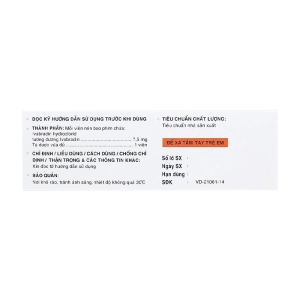 Nisten-F 7.5mg Davipharm 4 vỉ x 7 viên (Ivabradine)