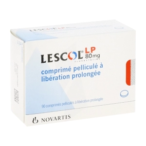 Lescol LP 80mg Novartis 90 viên
