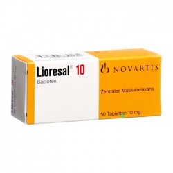 Lioresal 10 Novartis 5 vỉ x 10 viên Lioresal 10 Novartis 5 vỉ x 10 viên
