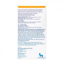 Novorapid FlexPen 100UI/ml Novo Nordisk 5 cây x 3ml - Bút tiêm kiểm soát đường huyết