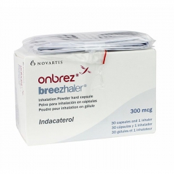 Thuốc Onbrez Breezhaler 300mcg, Hộp 30 viên