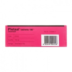 Pletaal Tablets 100mg Otsuka 10 vỉ x 10 viên