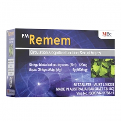 PM Remem 120mg, Hộp 60 viên