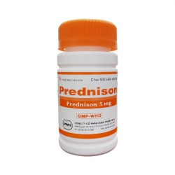 Thuốc PREDNISON 5mg TW25, 500 viên