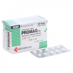 Thuốc Promag 200mg, Hộp 100 viên