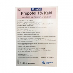 Thuốc Propofol 1% Kabi