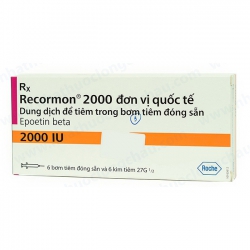 Thuốc Recormon 2000Iu, Hộp 6 ống