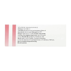Rotalzon 50mg Atlantic Pharma 6 vỉ x 10 viên (Losartan Kali)