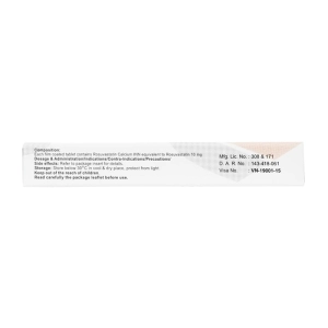 Ruvastin-10 Tablet Aristopharma 2 vỉ x 10 viên (Rosuvastatin)