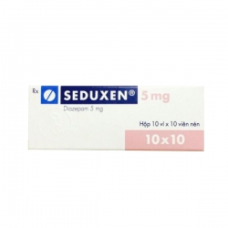 Seduxen 5mg Gedeon Richter 10 vỉ x 10 viên