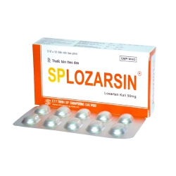 Thuốc SP Lozarsin, Losartan 50mg Shinpoong, Hộp 30 viên Thuốc SP Lozarsin, Losartan 50mg Shinpoong, Hộp 30 viên