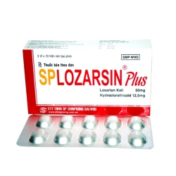 Splozarsin Plus 50mg/12.5mg Shinpoong Daewoo 3 vỉ x 10 viên Splozarsin Plus 50mg/12.5mg Shinpoong Daewoo 3 vỉ x 10 viên