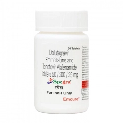 Thuốc Spegra 50mg/200mg/25mg, Hộp 30 viên