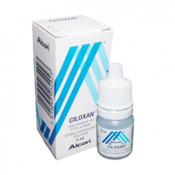 Thuốc tai, mũi, họng Ciloxan - Ciprofloxacin 0.3%, Hộp 1 lọ 5ml