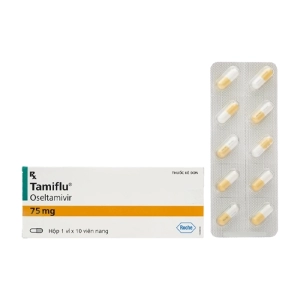 Tamiflu 75mg Roche 1 vỉ x 10 viên (Oseltamivir)