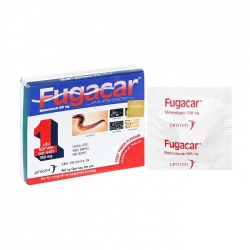 Fugacar 500mg Janssen 1 vỉ x 1 viên (vị trái cây) Fugacar 500mg Janssen 1 vỉ x 1 viên (vị trái cây)