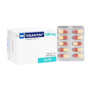 Tebantin 300mg Gedeon Richter 5 vỉ x 10 viên (Gabapentin)